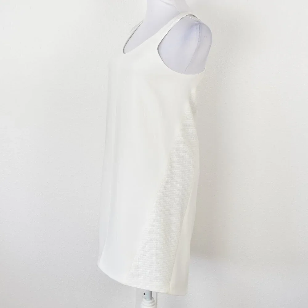 Rag & Bone Chieftain Textured Panel Racerback Tank Shift Mini Dress - 0 - Picture 6 of 9